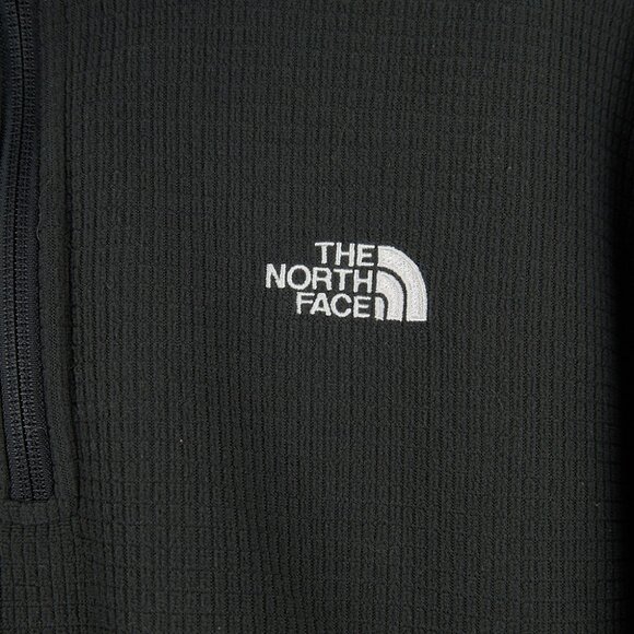 The North Face Dark Gray Full Zip Fleece Sweater Jacket Men's Large - Picture 3 of 6